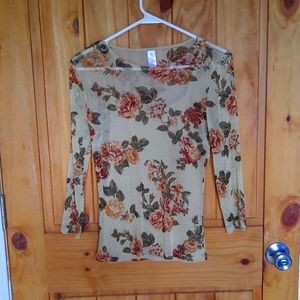 No boundaries Fall beautiful 89% nylon tank top and long sleeve